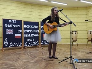 XIII Gminny Konkurs Piosenki Europejskiej – Siołkowa 2016